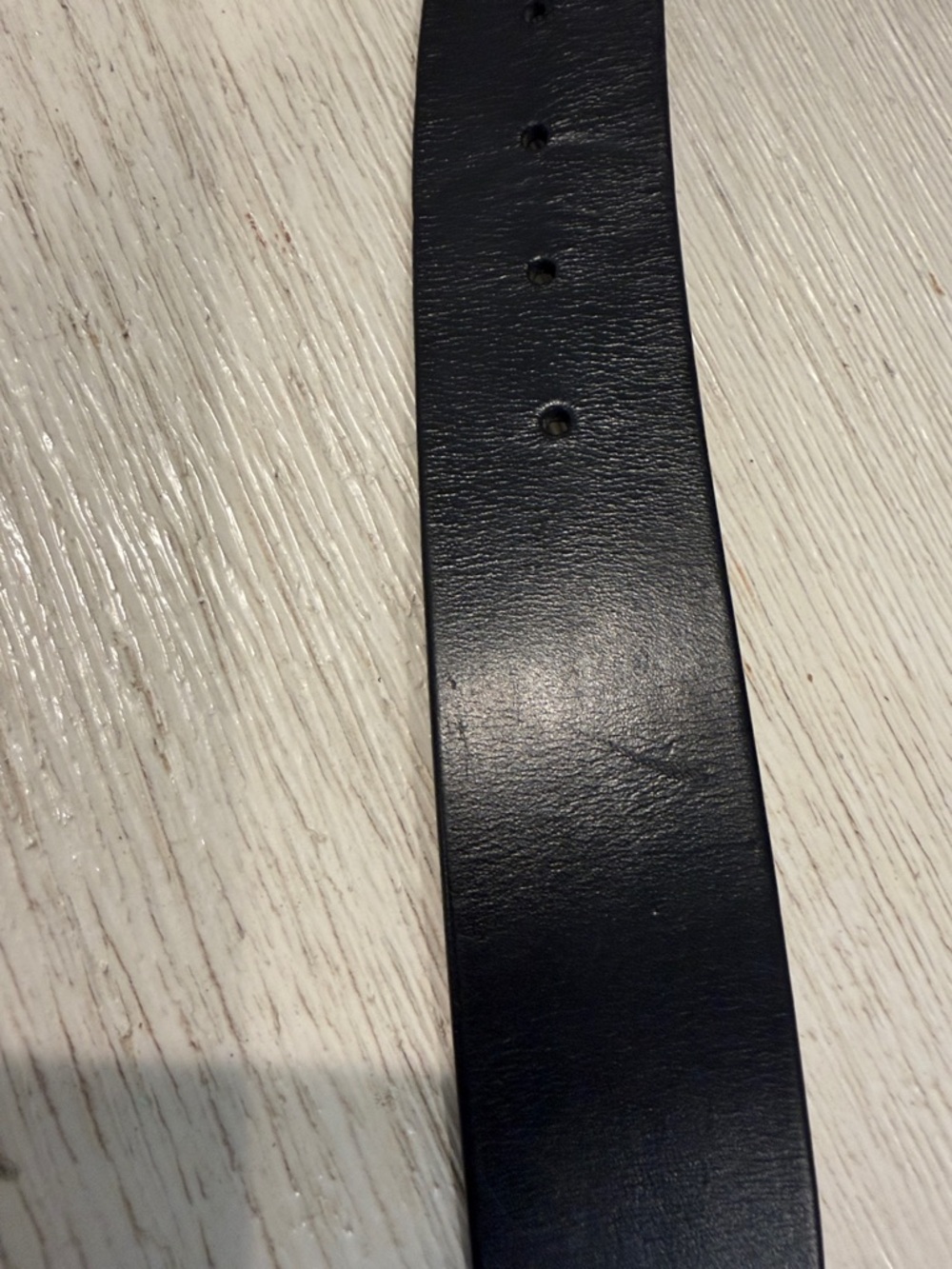 Gucci Black Leather Belt with Silver Double G Buckle - Picture 7 of 8